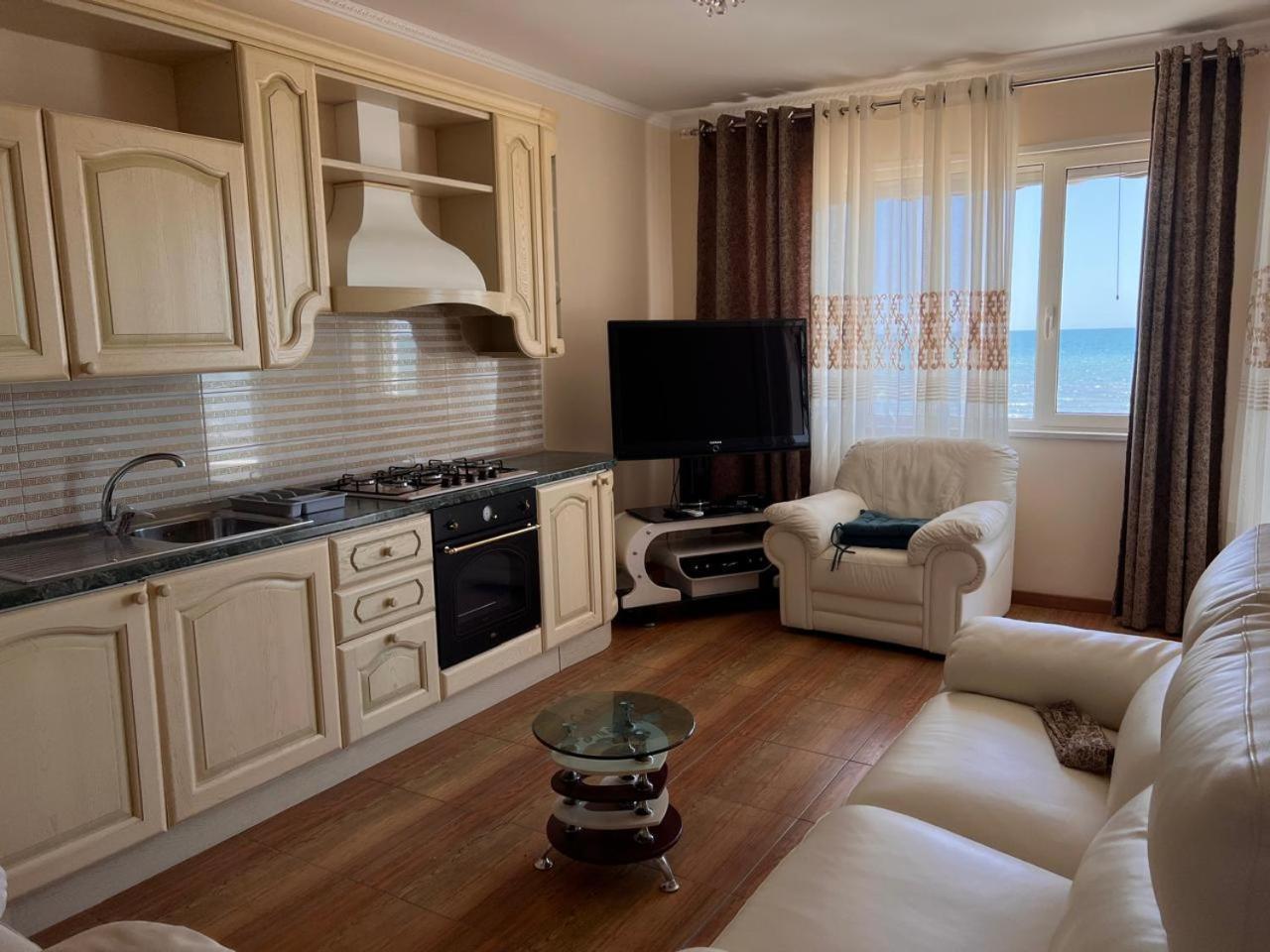 דורס Sea View-Apartment On The Beach - Durrs2 מראה חיצוני תמונה
