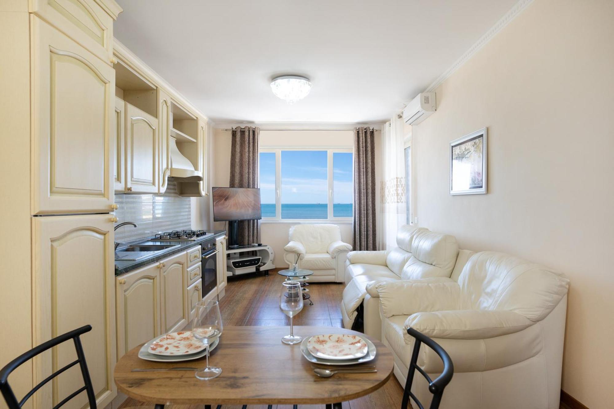 דורס Sea View-Apartment On The Beach - Durrs2 מראה חיצוני תמונה