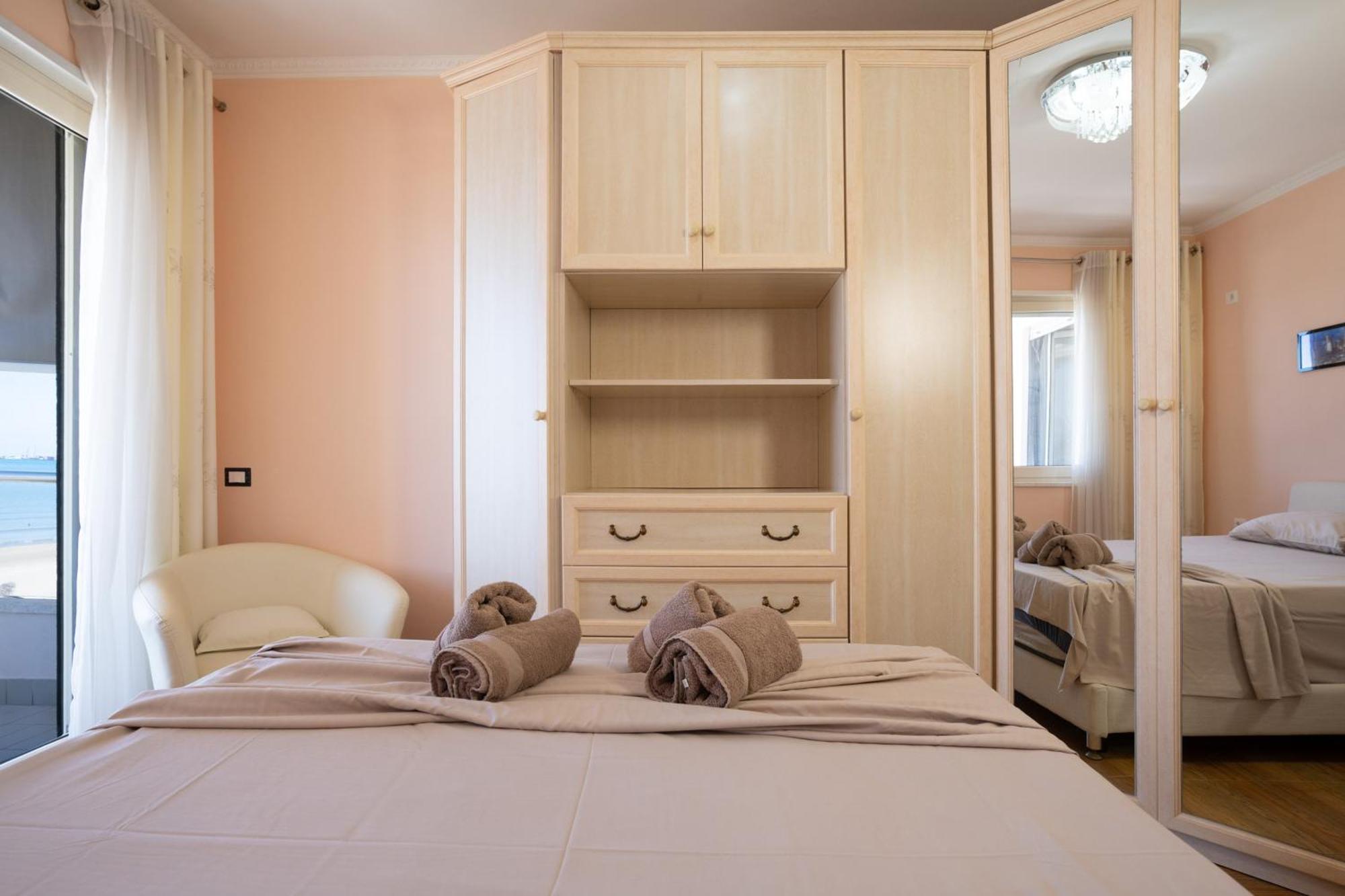 דורס Sea View-Apartment On The Beach - Durrs2 מראה חיצוני תמונה