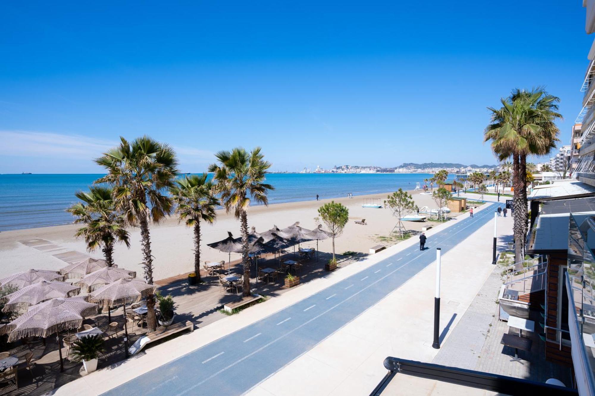 דורס Sea View-Apartment On The Beach - Durrs2 מראה חיצוני תמונה