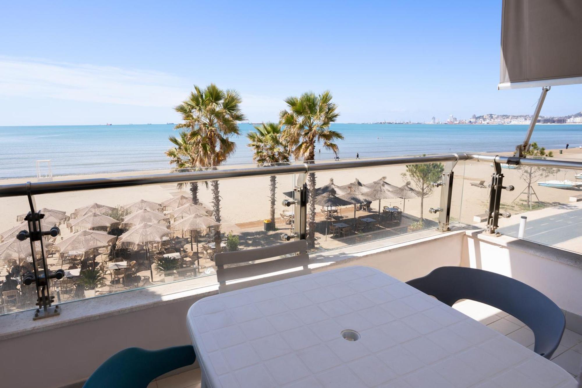 דורס Sea View-Apartment On The Beach - Durrs2 מראה חיצוני תמונה